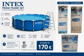 Piscina Intex Prism Frame Set 3.66m