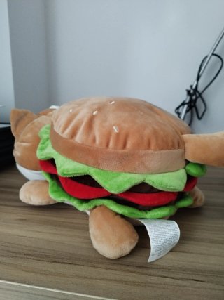 Peluche Perro Hamburguesa Kawaii