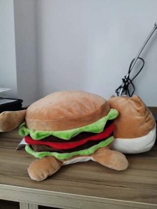 Peluche Perro Hamburguesa Kawaii