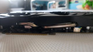 Tarjeta Gráfica Asus RX580 4GB Dañada
