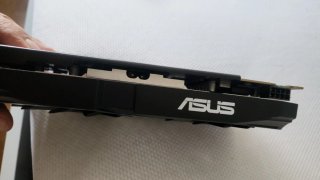 Tarjeta Gráfica Asus RX580 4GB Dañada