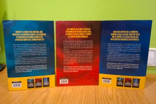 Lote novela negra Trilogía de la Noche