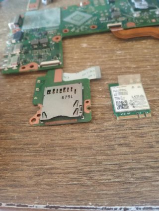 Placa base Toshiba Pro A50-C208 y piezas