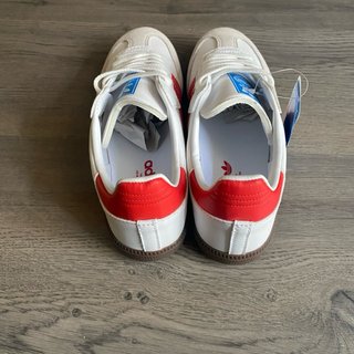 Adidas Samba OG Blancas Rojas Talla 39 Nuevas