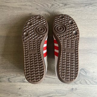 Adidas Samba OG Blancas Rojas Talla 39 Nuevas
