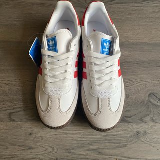 Adidas Samba OG Blancas Rojas Talla 39 Nuevas