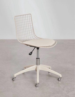 Sklum Silla de escritorio en acero Renee