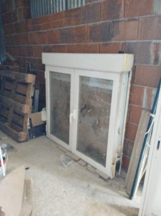 Ventana PVC Blanca Doble Hoja