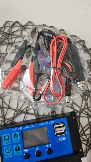 Kit Panel Solar y Controlador Carga