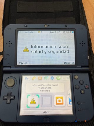 Nuovo Nintendo 3DS XL Blu Marina