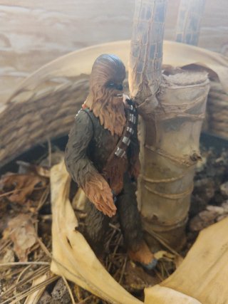 Lote figuras Star Wars Chewbacca y Stormtrooper
