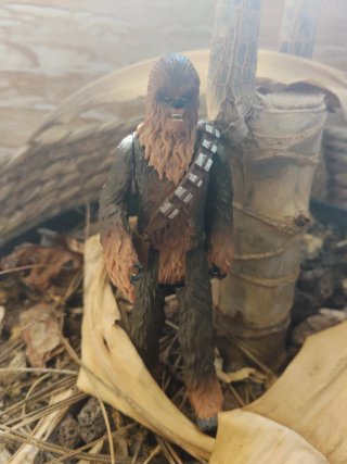Lote figuras Star Wars Chewbacca y Stormtrooper