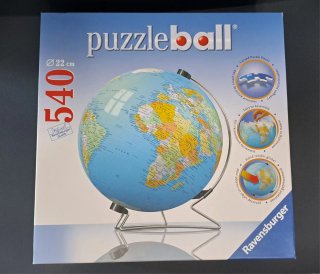 Puzzle 3D Ravensburger 540 piezas.