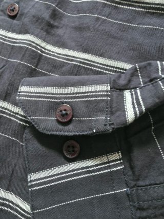 Camicia Ralph Lauren Uomo Righe Blu L