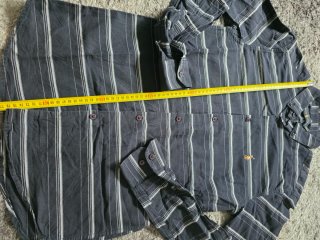 Camicia Ralph Lauren Uomo Righe Blu L