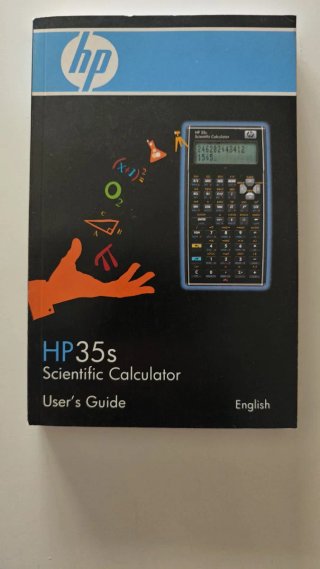 HP 35s Calculadora Científica Guía Usuario
