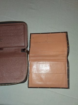 Conjunto 2 Billeteras Louis Vuitton Originales