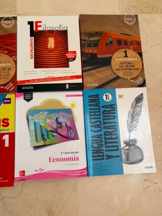 Libros de 1ro de Bachillerato