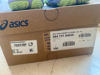 Zapatillas Asics Gel-Challenger Padel Talla 41