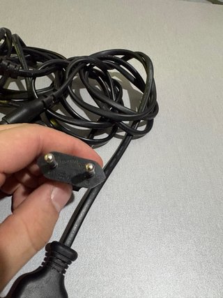 Lote 5 cables alimentación IEC