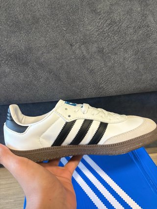 Zapatillas Adidas Samba Blancas Negras