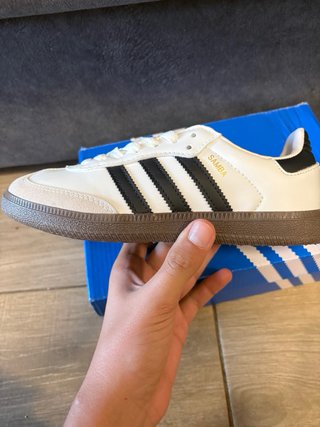 Zapatillas Adidas Samba Blancas Negras