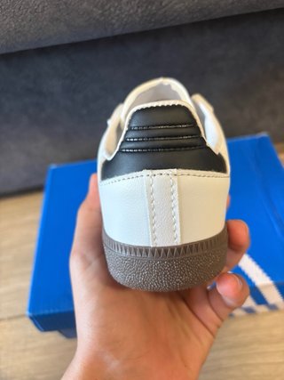 Zapatillas Adidas Samba Blancas Negras