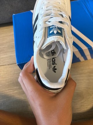 Zapatillas Adidas Samba Blancas Negras