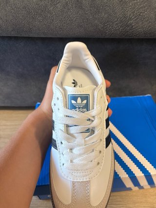 Zapatillas Adidas Samba Blancas Negras