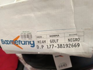 Zapatos de golf Boomerang negros