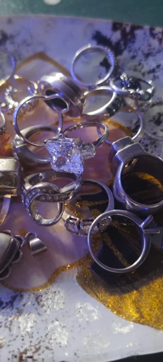 Lotto anelli argento 925