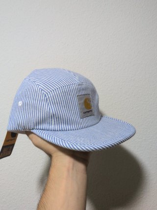 Gorra Carhartt Rayas Azul Blanco