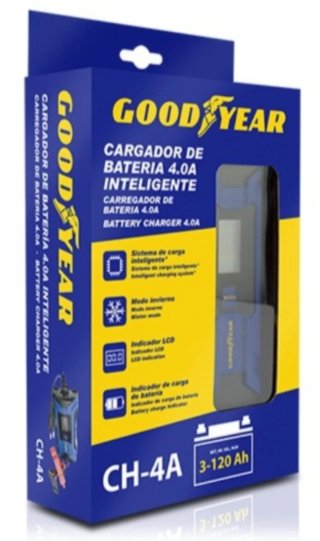 Cargador Batería Goodyear 4.0A Inteligente