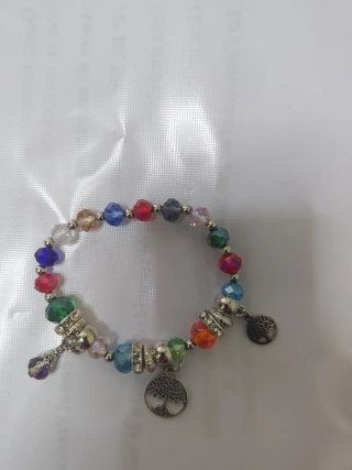 Pulsera Multicolor con Dijes