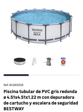 Piscina Bestway Steel Pro MAX 4.57m
