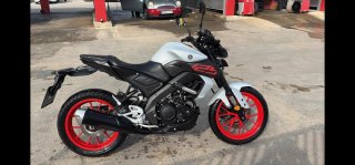 Yamaha MT-125 2021 Naked Blanca y Roja