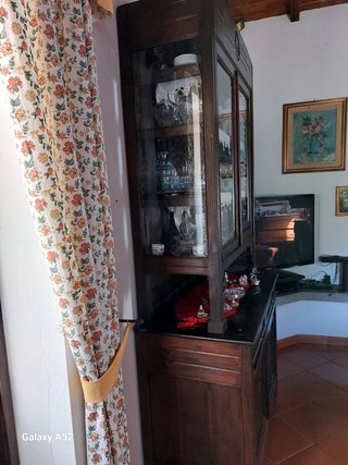 Credenza antica vetrina fine '800