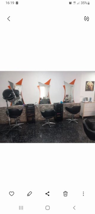 Mobiliario Peluquería Completo