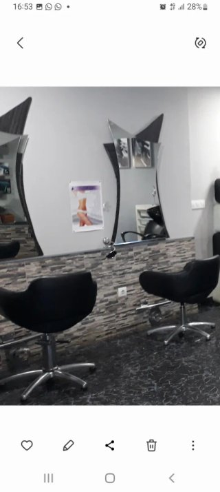 Mobiliario Peluquería Completo