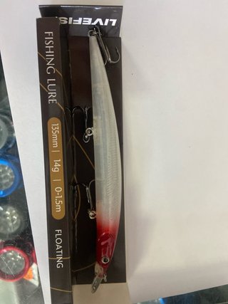 Señuelo pesca LIVEFISH 13.5cm 14g Flotante