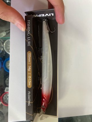 Señuelo pesca LIVEFISH 13.5cm 14g Flotante