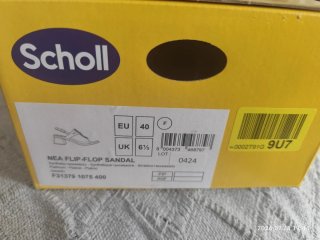 Sandalias Scholl Doradas Talla 40