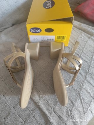 Sandalias Scholl Doradas Talla 40