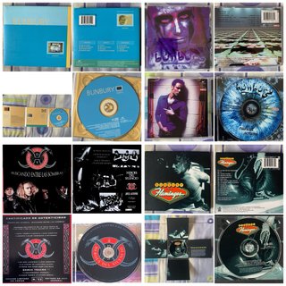 Lote 4 CDs Bunbury y Héroes del Silencio