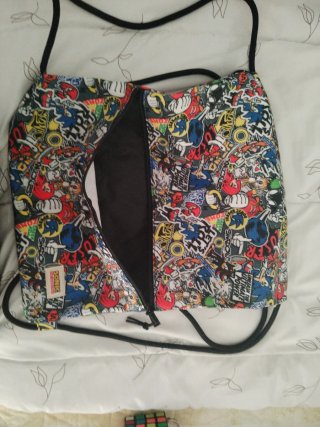 Bolso Mochila Sonic Multicolor