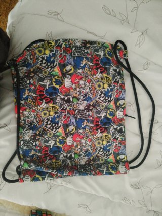 Bolso Mochila Sonic Multicolor