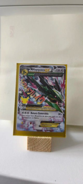 Carta Pokémon Mega Rayquaza EX