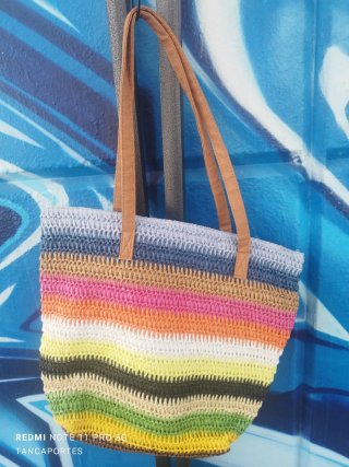 Bolsa Girasol Grande Multicolor