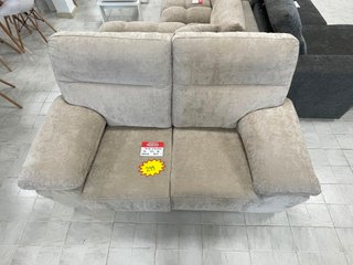 Sofá 2 plazas cómodo beige