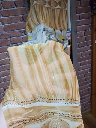 Vestido estampado multicolor